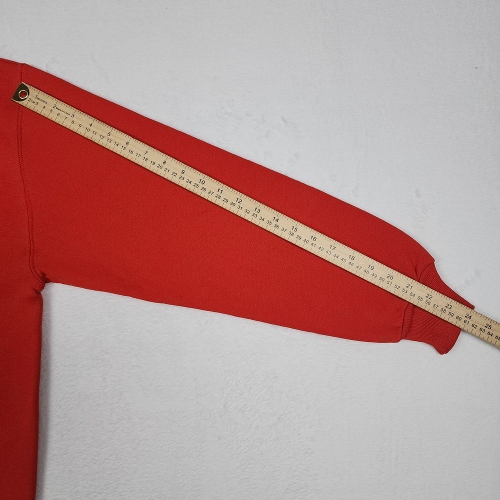 Vintage Russell Sweatshirt Mens Large Red Athletic Resolution Trust NWT USA - Picture 9 of 10